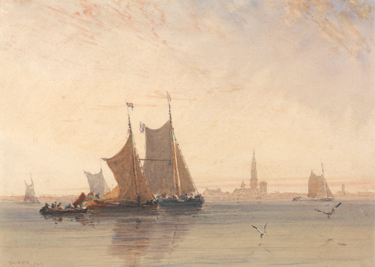 Antwerpen, Ochtend door David Cox