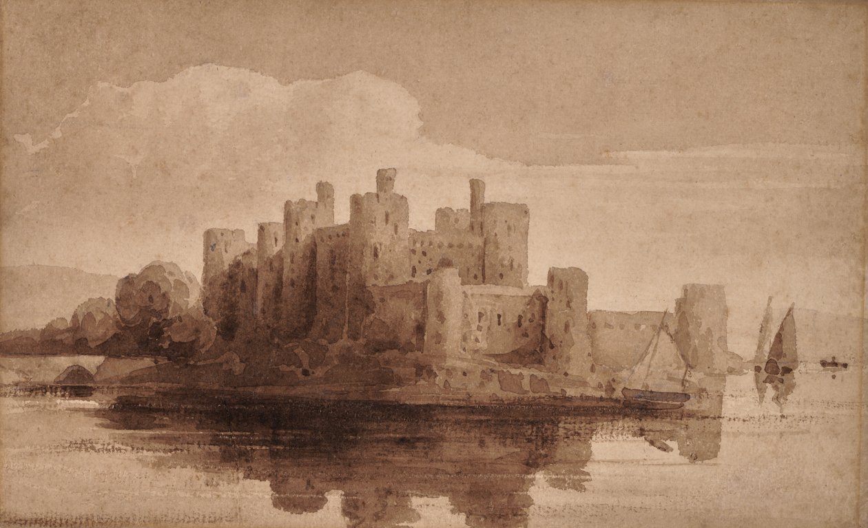 Kasteel Conway door David Cox