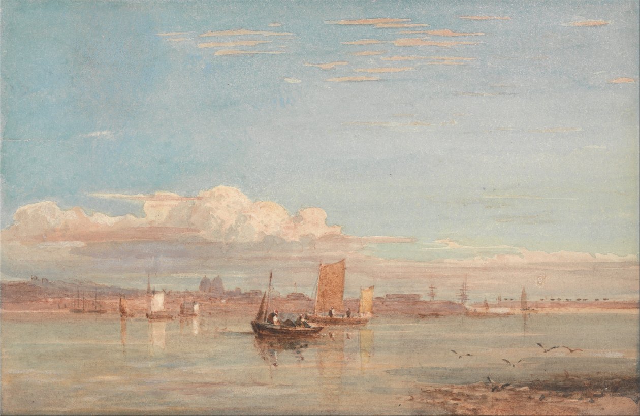 Greenwich Ziekenhuis van Woolwich Reach door David Cox