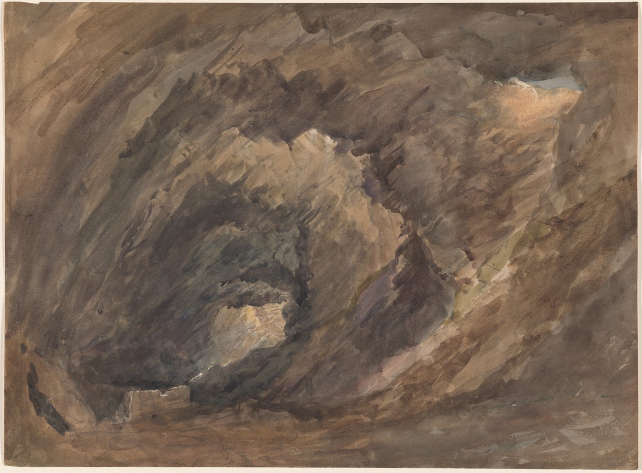Grot Interieur door David Cox