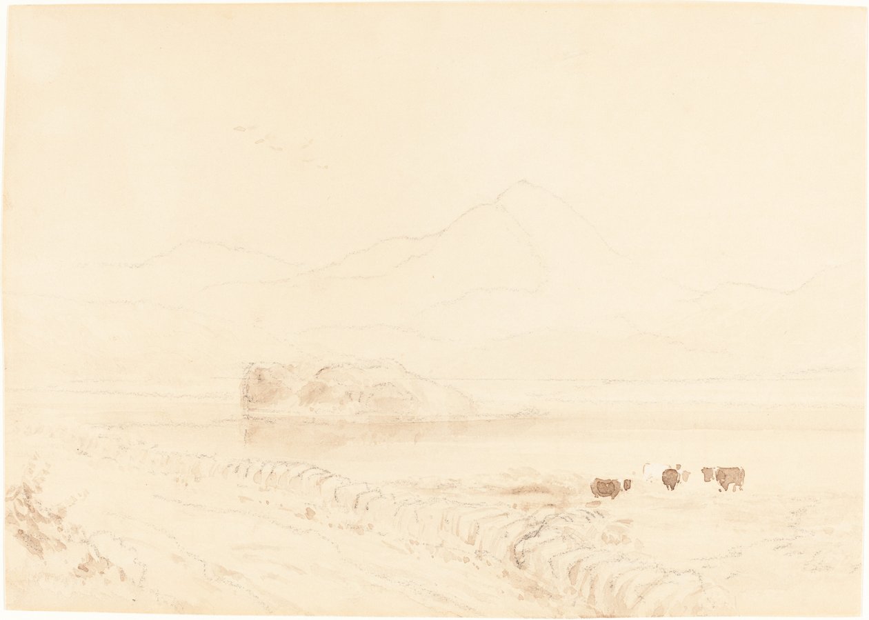 Llanberis door David Cox