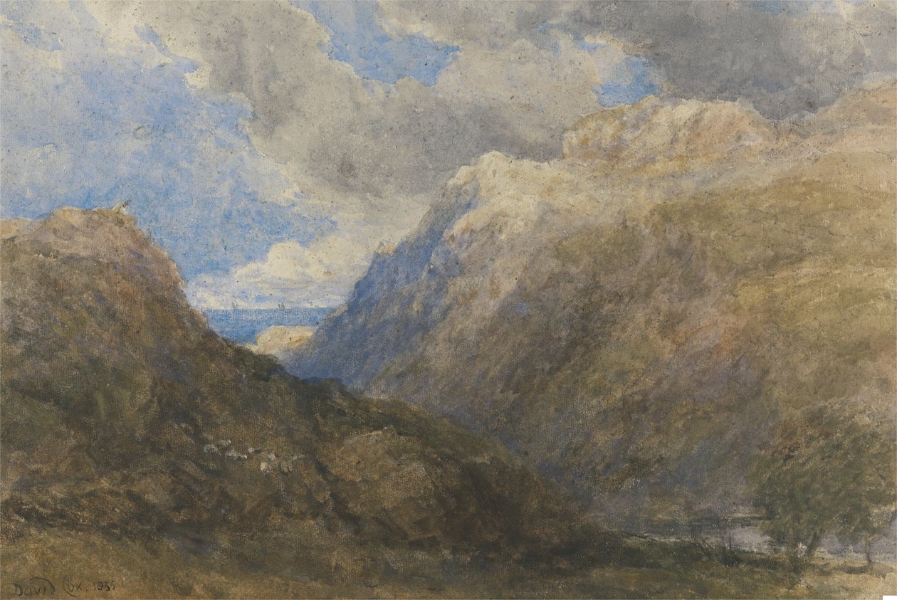 Penmanmawr door David Cox