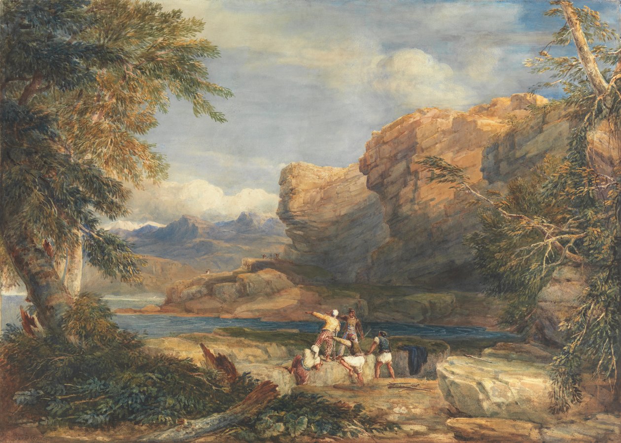 Piraten Eiland door David Cox