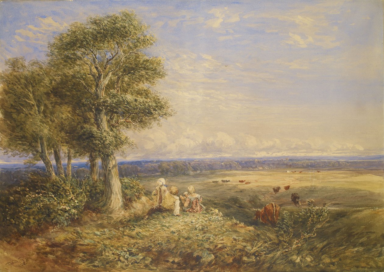 De Veldleeuwerik, 1848 door David Cox