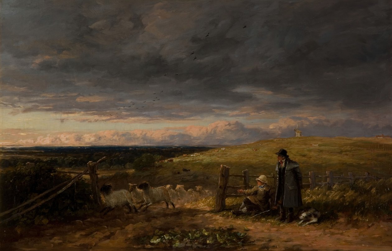 Weide wisselen, 1847 door David Cox the elder