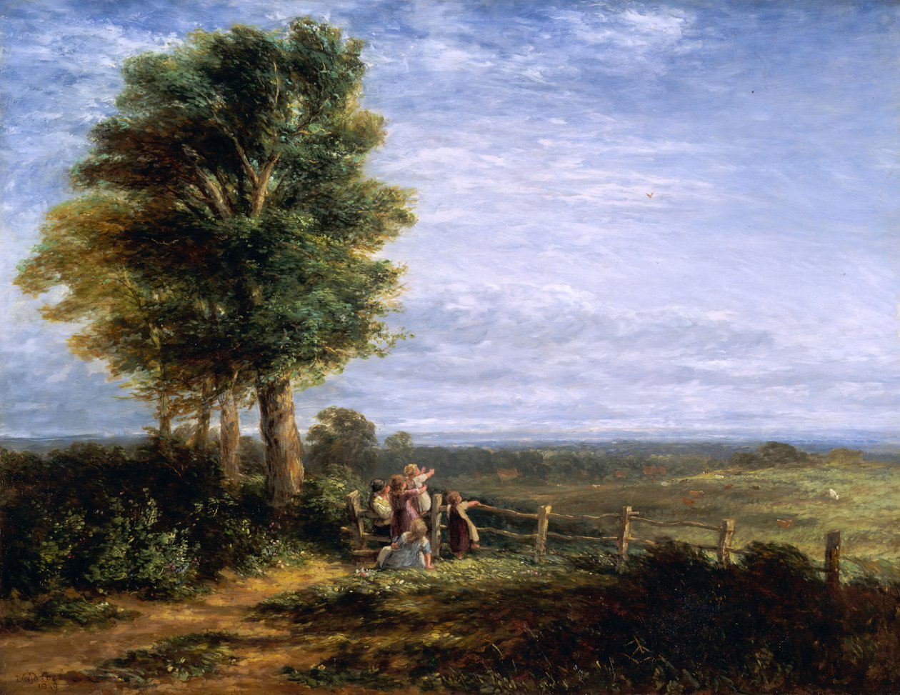De Leeuwerik door David Cox the elder