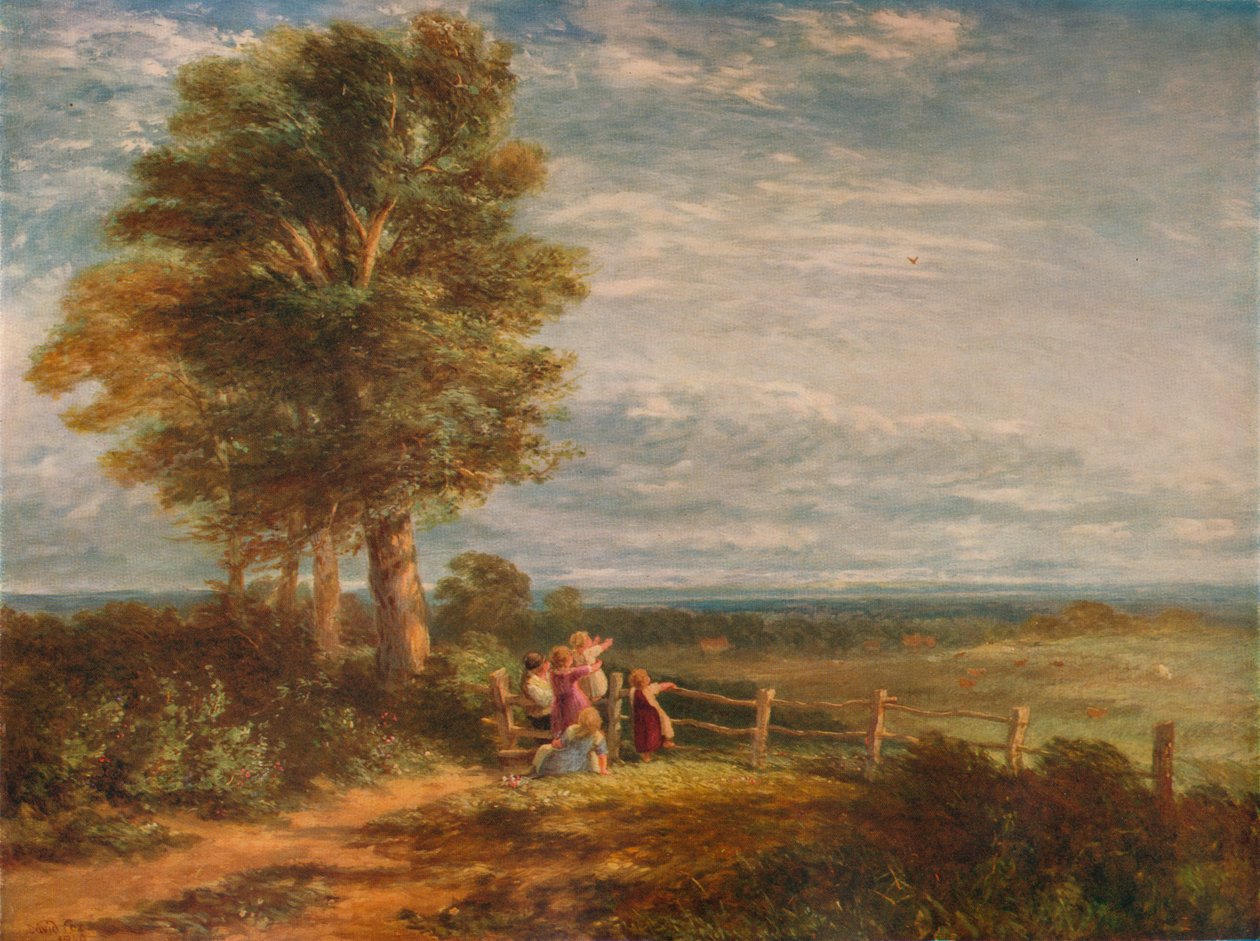 De Leeuwerik, 1849 door David Cox the elder