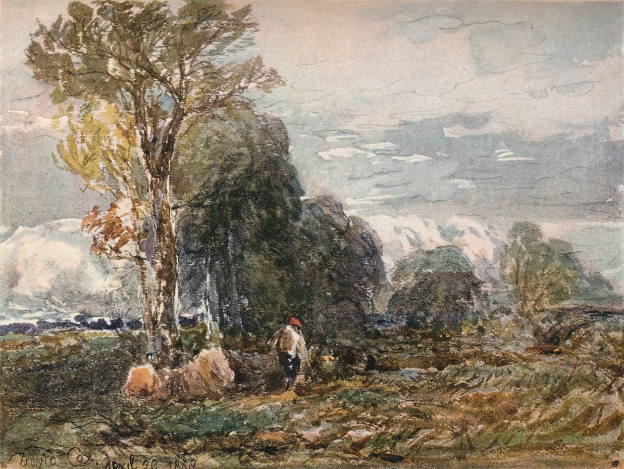 De Houthakker, 1858 door David Cox the elder