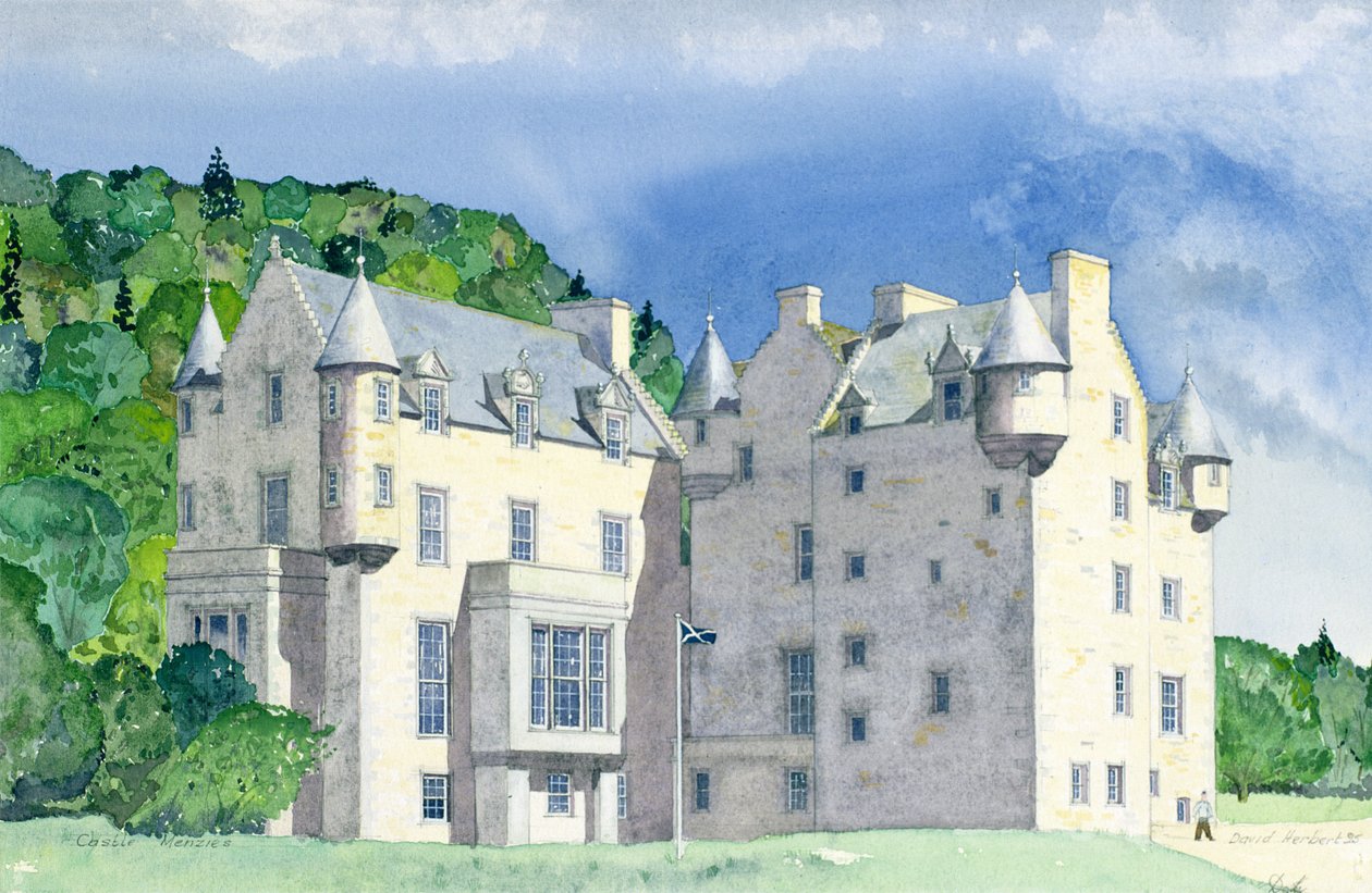 Kasteel Menzies door David Herbert