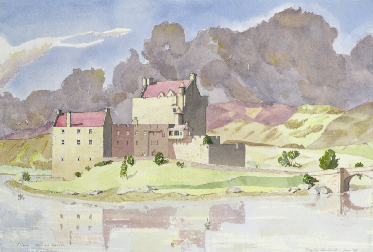 Eilean Donan, 1996 door David Herbert