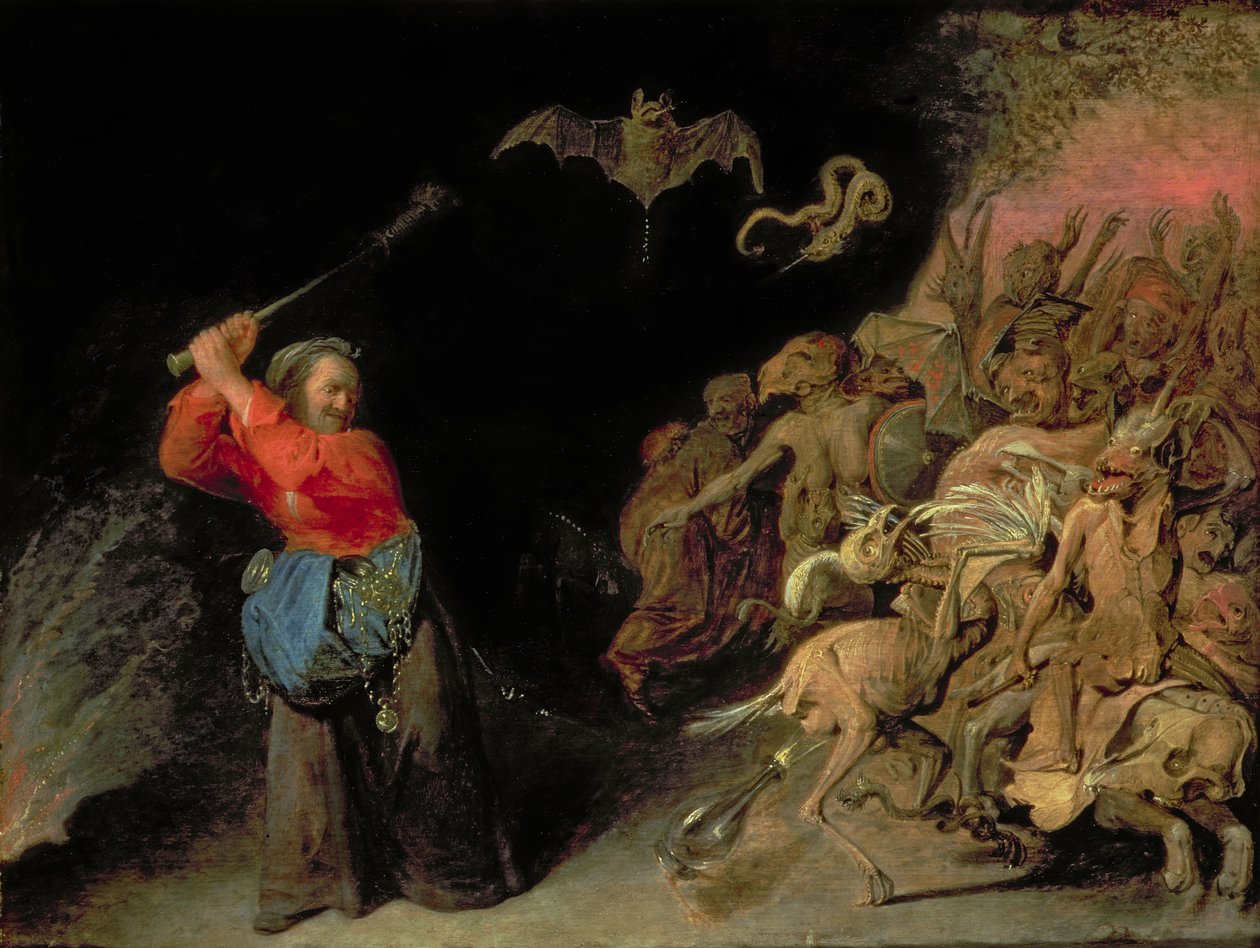 Dulle Griet (Mad Meg) plundert de hel door David III Ryckaert