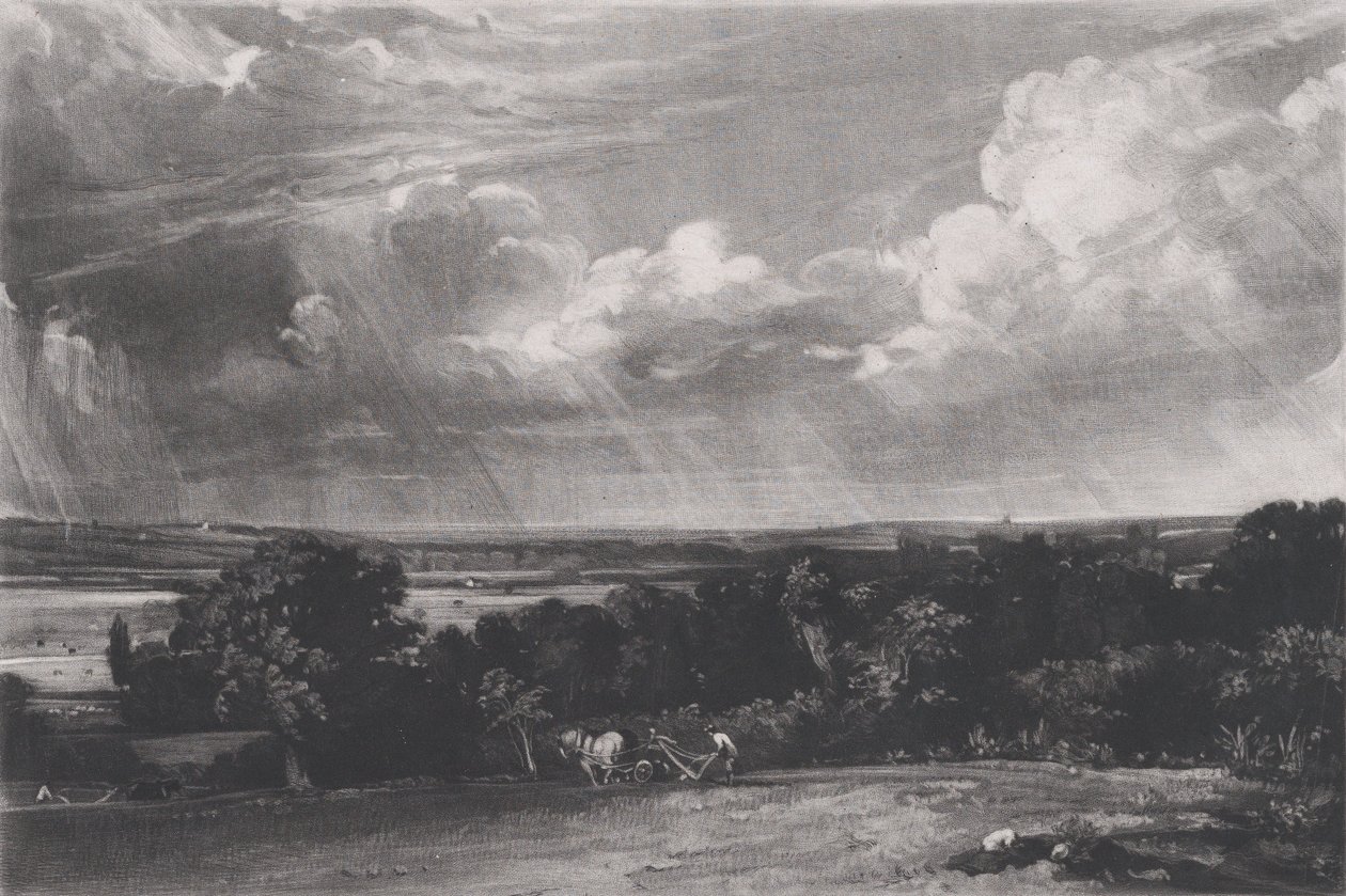 Een Zomerland, 1829 door David Lucas