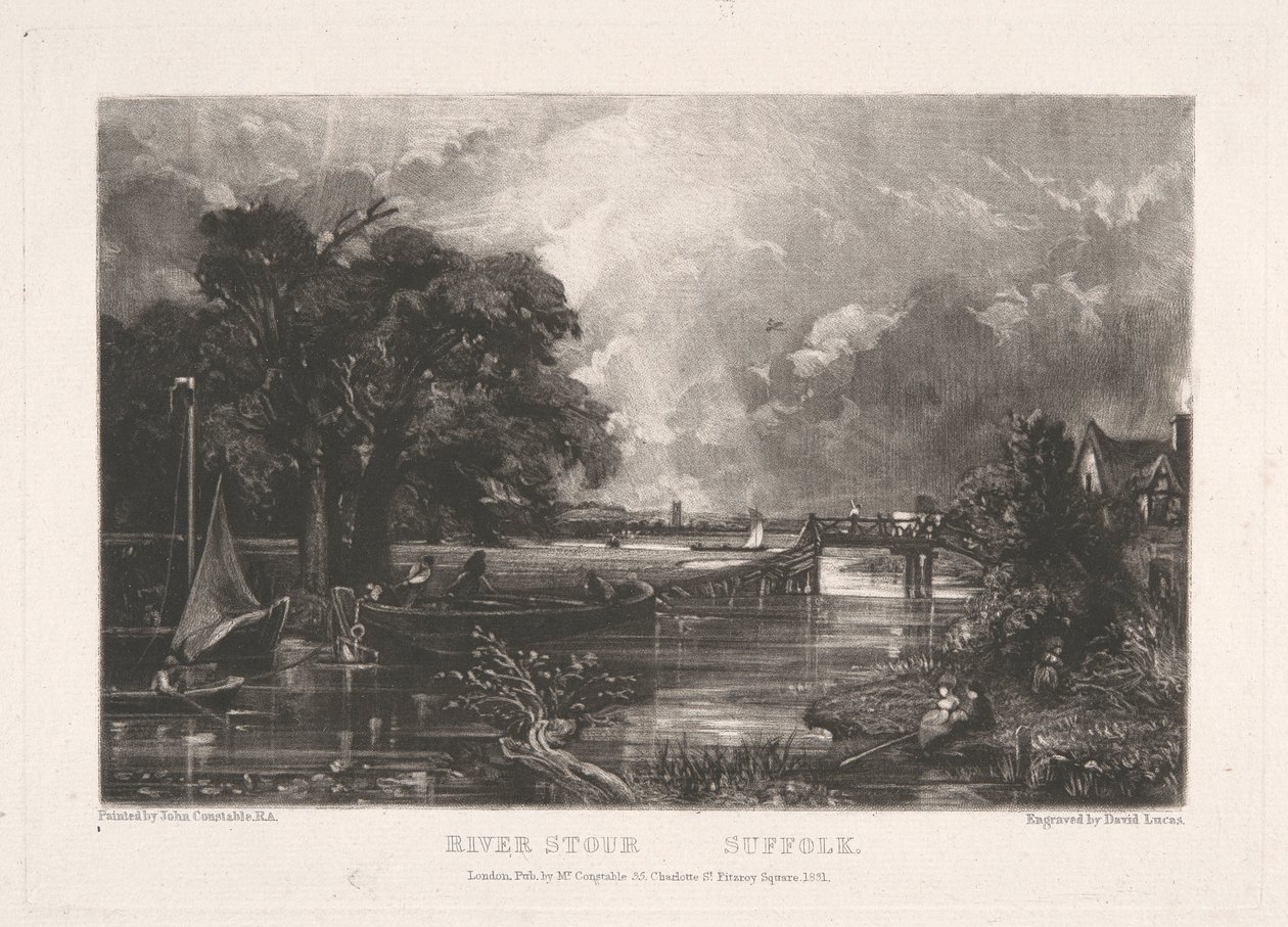 Rivier Stour, Suffolk door David Lucas