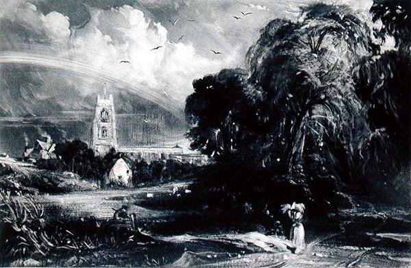 Stoke-by-Nayland, naar Constable door David Lucas