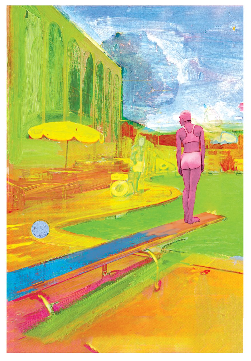 Het Groene Zwembad, 2016 door David McConochie