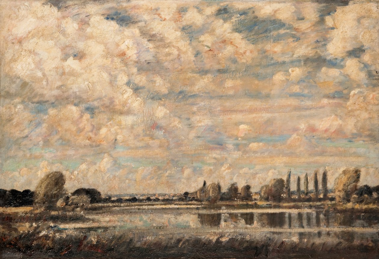Een Rivierscène door David Muirhead