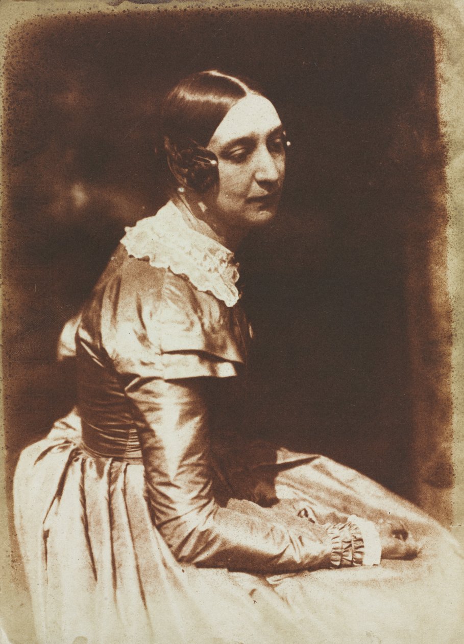 Elizabeth Rigby, later Lady Eastlake (1809-1893) door David Octavius Hill