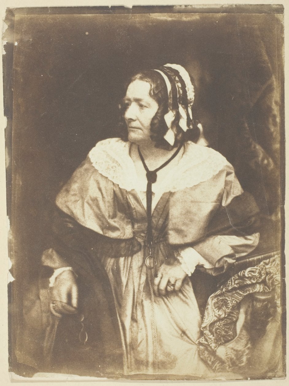 Mevrouw Anna Brownell Jameson door David Octavius Hill