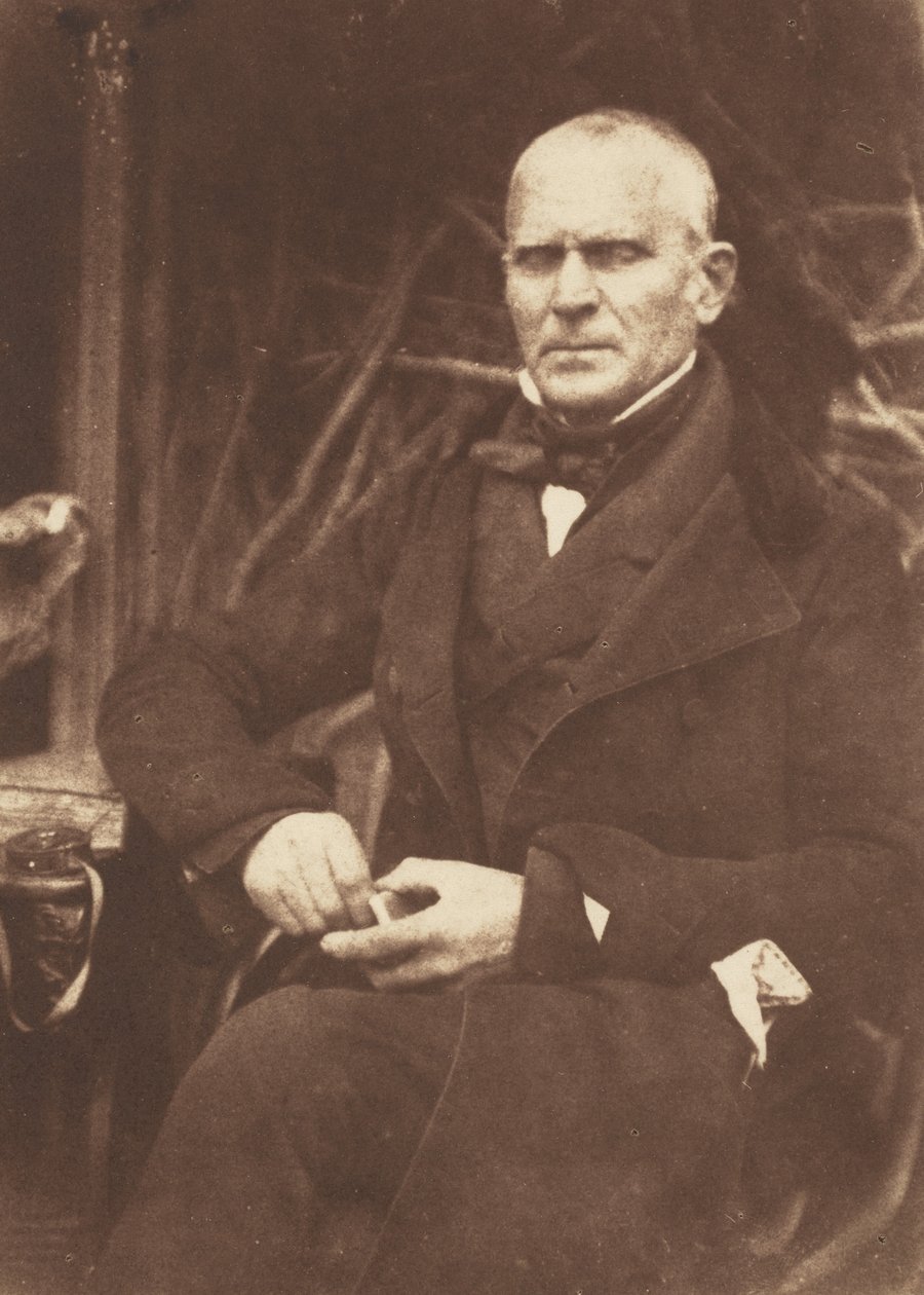 William McNab,1843-1847 (photo) door David Octavius Hill