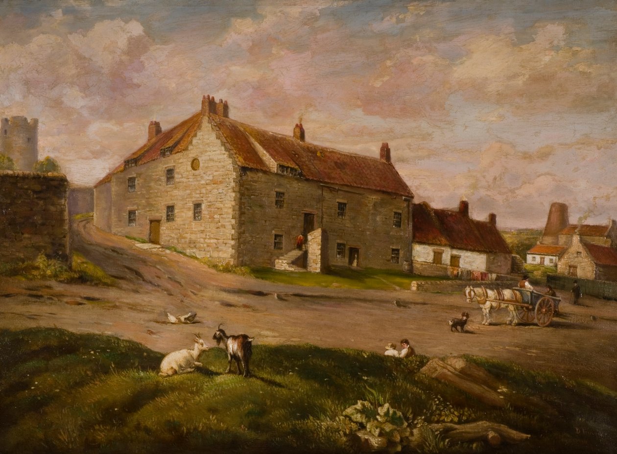 Carr Hill Oude Huizen, 1900 door David Pringle