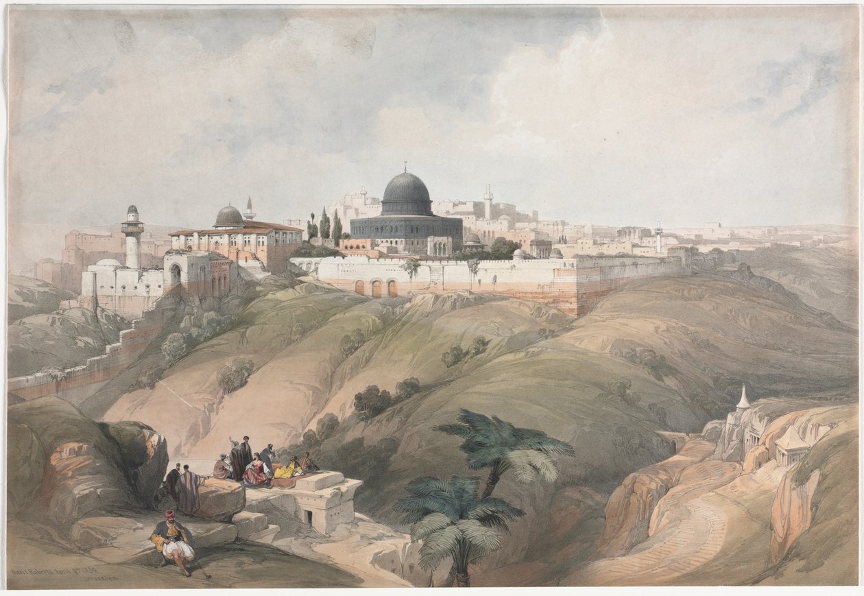 Jeruzalem door David Roberts