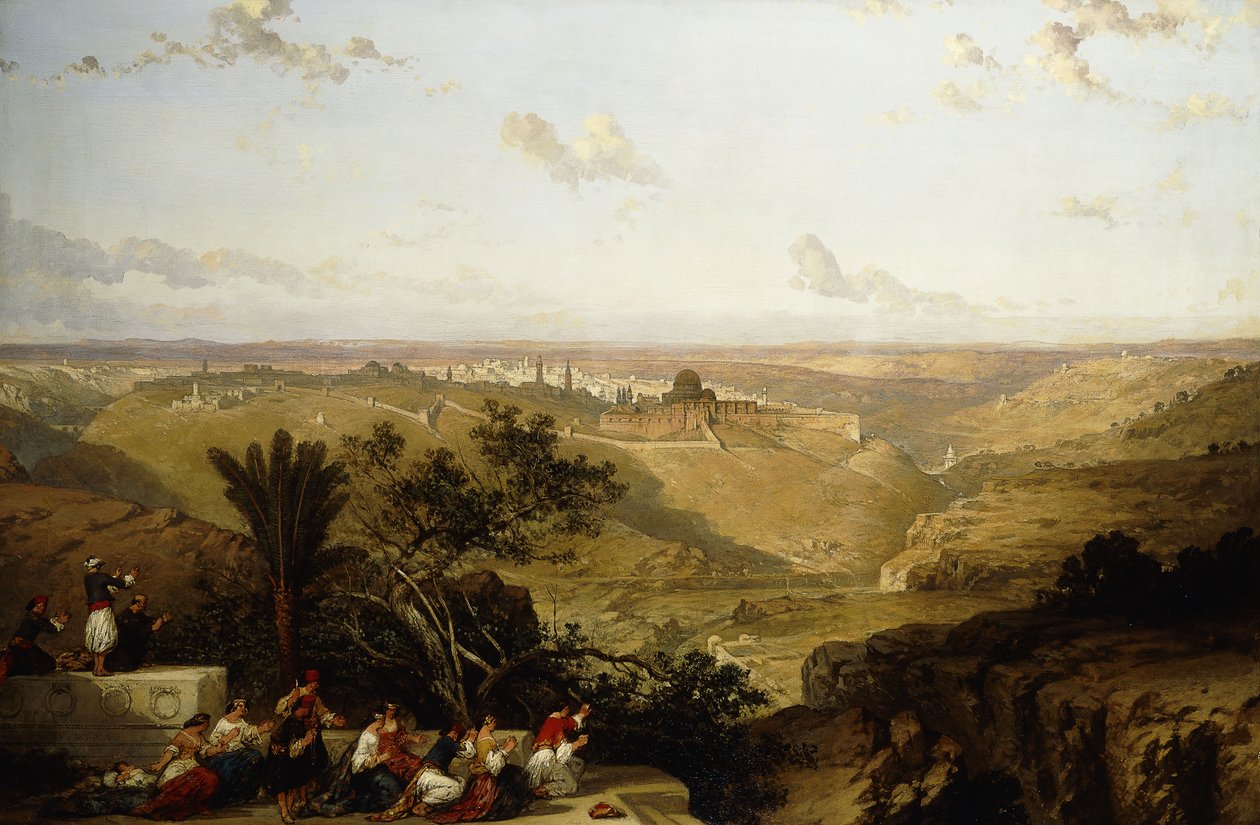 Jeruzalem door David Roberts