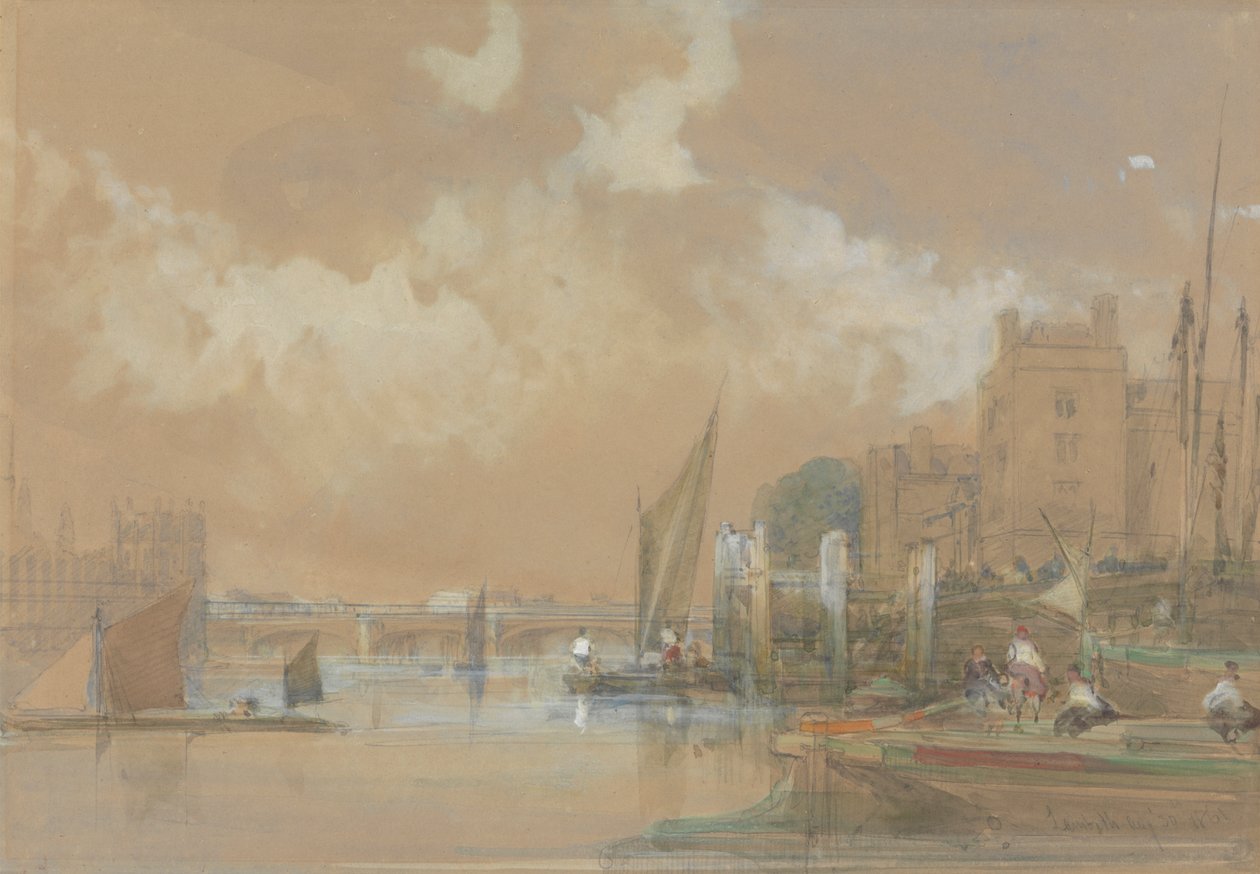 Lambeth door David Roberts