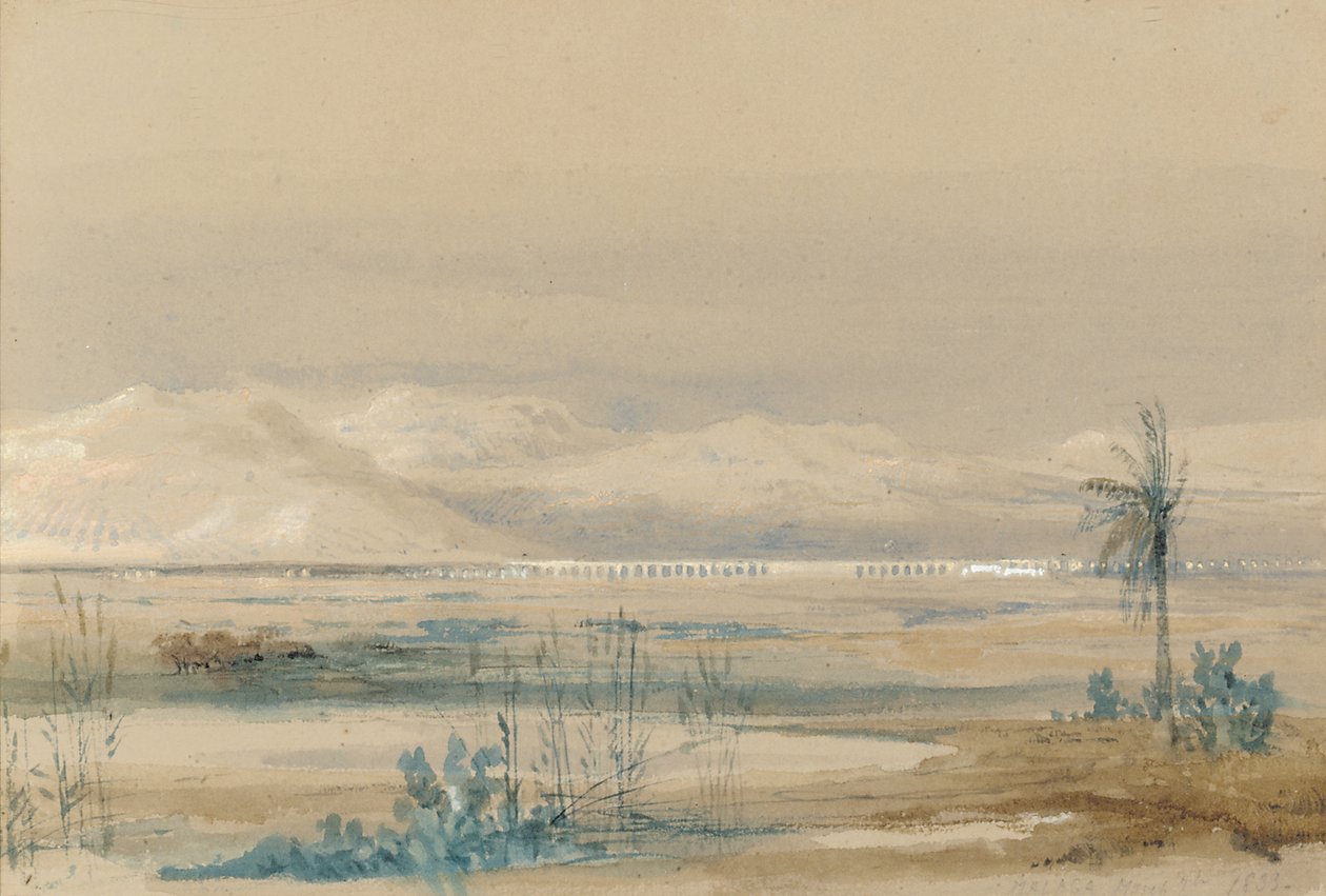 Malaga, 7 maart 1833 door David Roberts