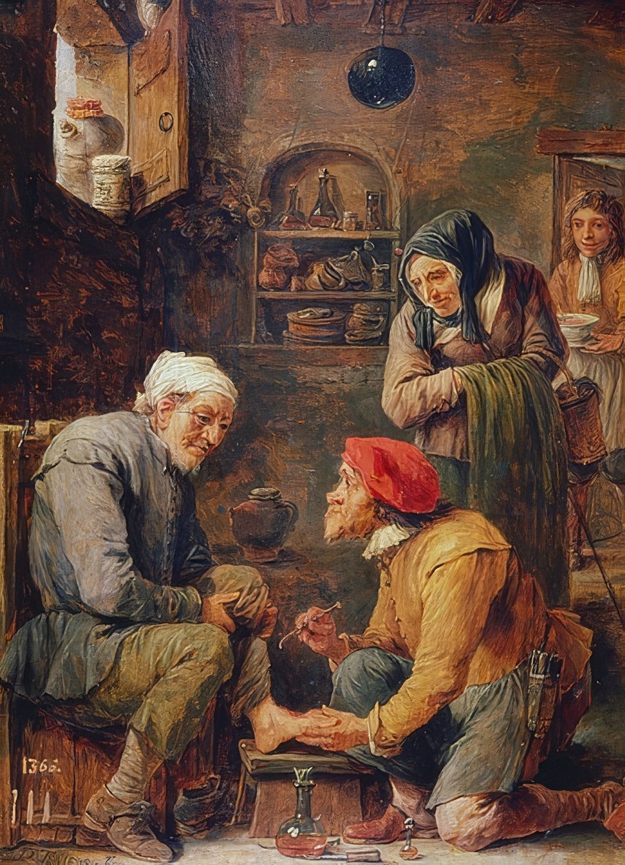 Chirurgische operatie door David Teniers the Elder