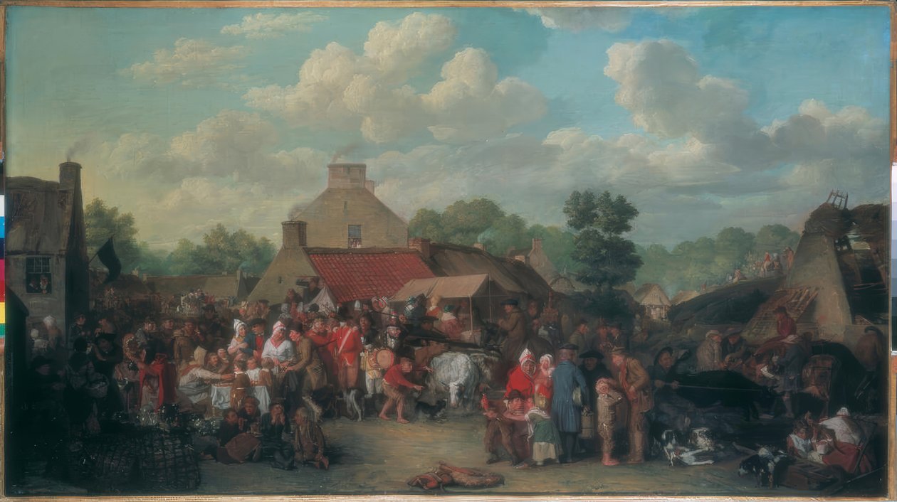 Pitlessie beurs door David Wilkie