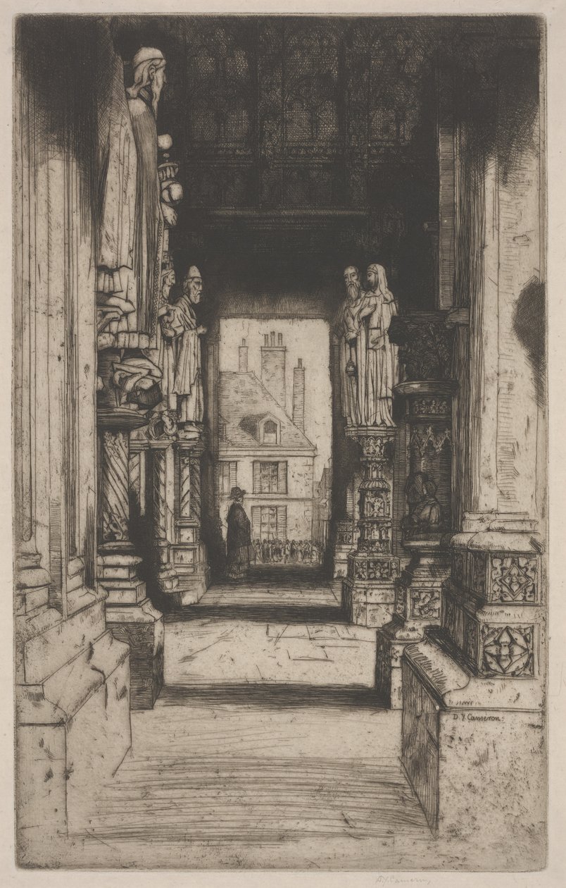 Chartres door David Young Cameron