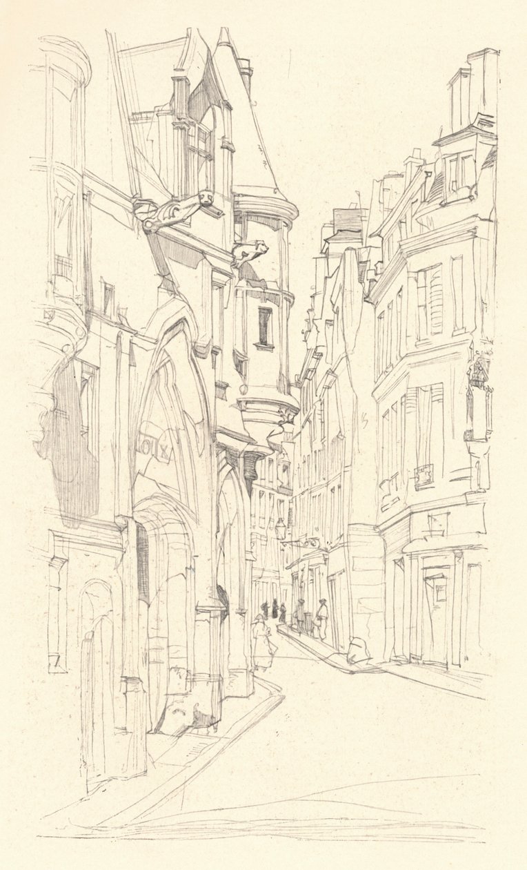 Hotel de Sens door David Young Cameron