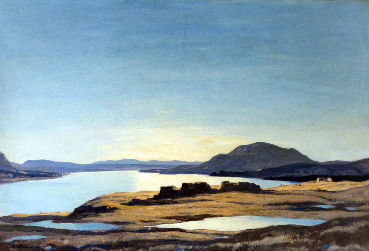 Loch Naver, Sutherlandshire door David Young Cameron