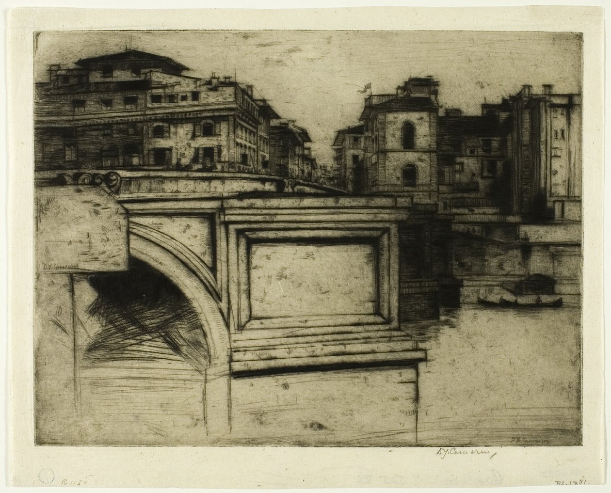 Ponte della Trinità door David Young Cameron