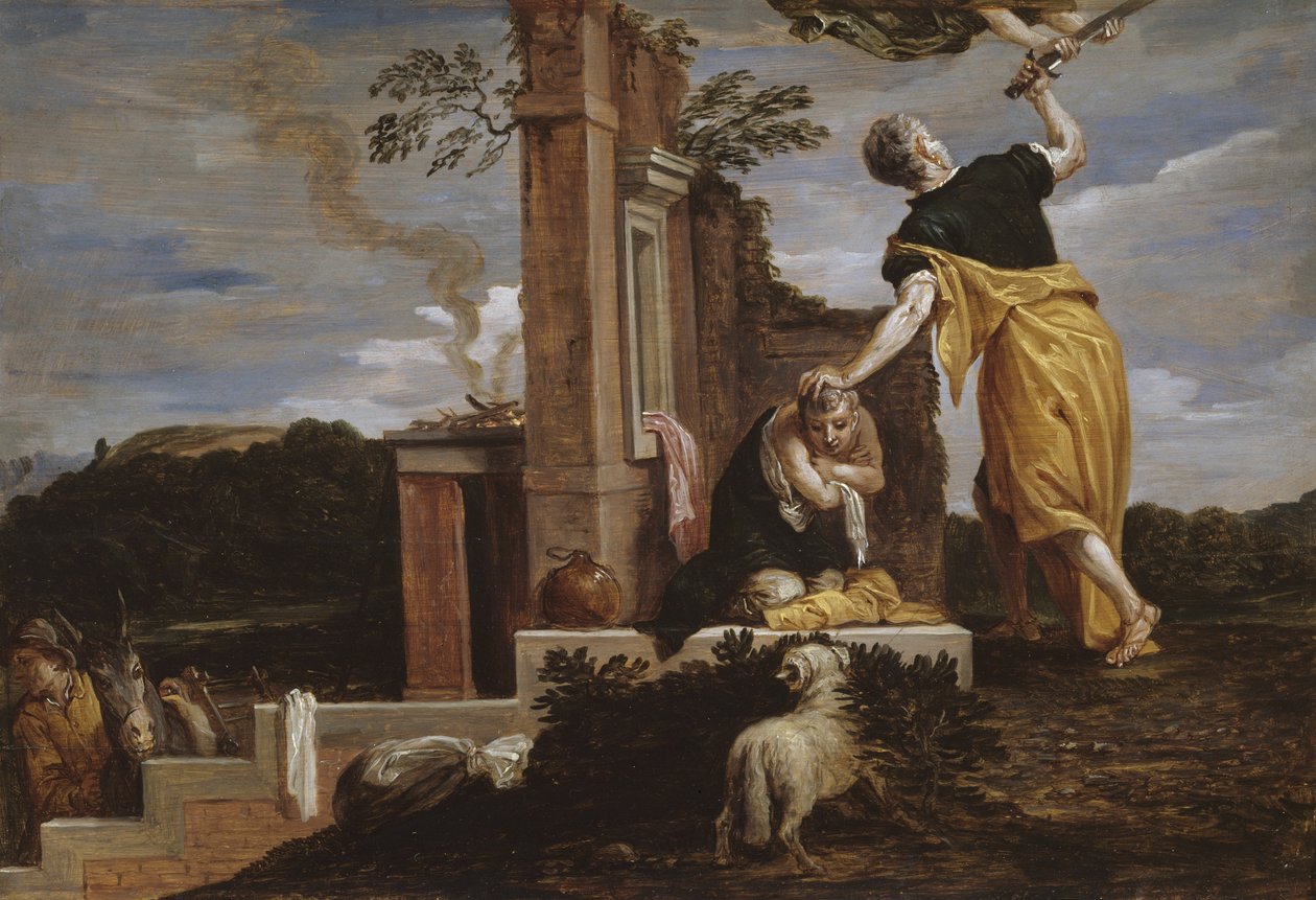 Abrahams offer van Isaac door David Teniers the Younger