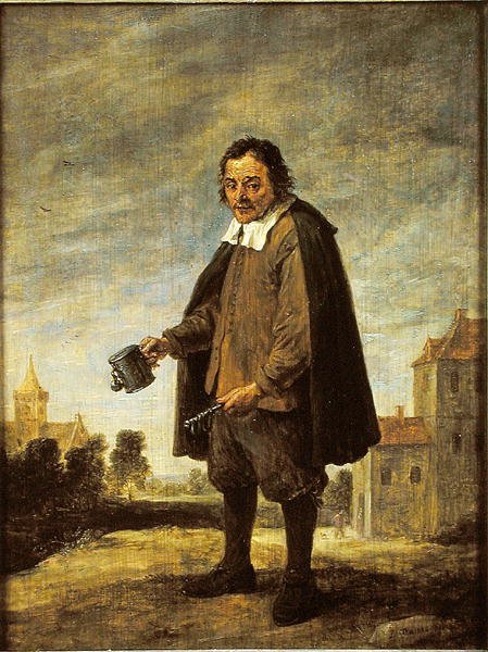 De verzamelaar, 1671 door David Teniers the Younger