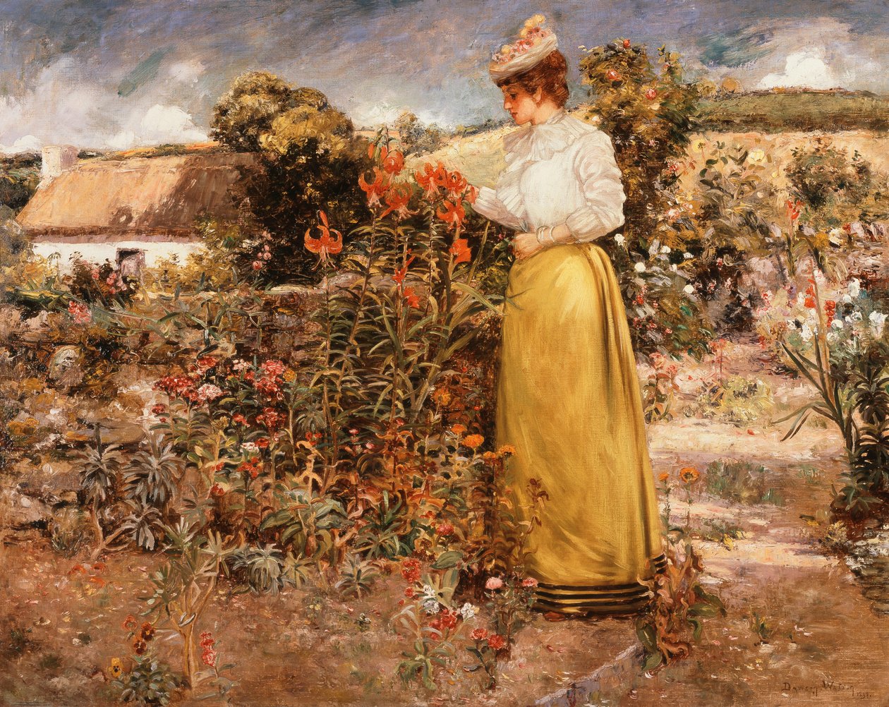 Tussen de Bloemen, Giverny door Dawson Dawson Watson