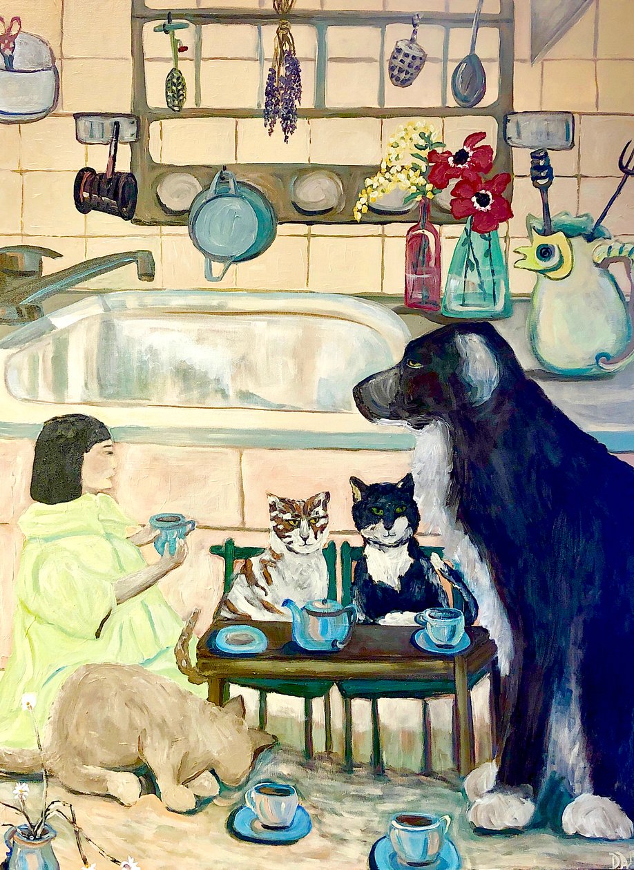 Antieke Thee, 2016 door Deborah Eve Alastra