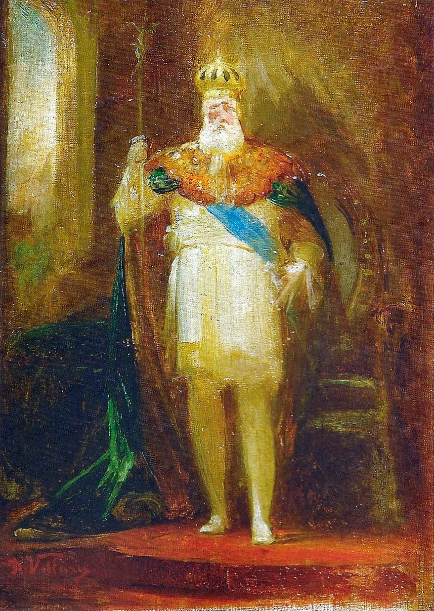 Pedro II van Brazilië door Decio Villares