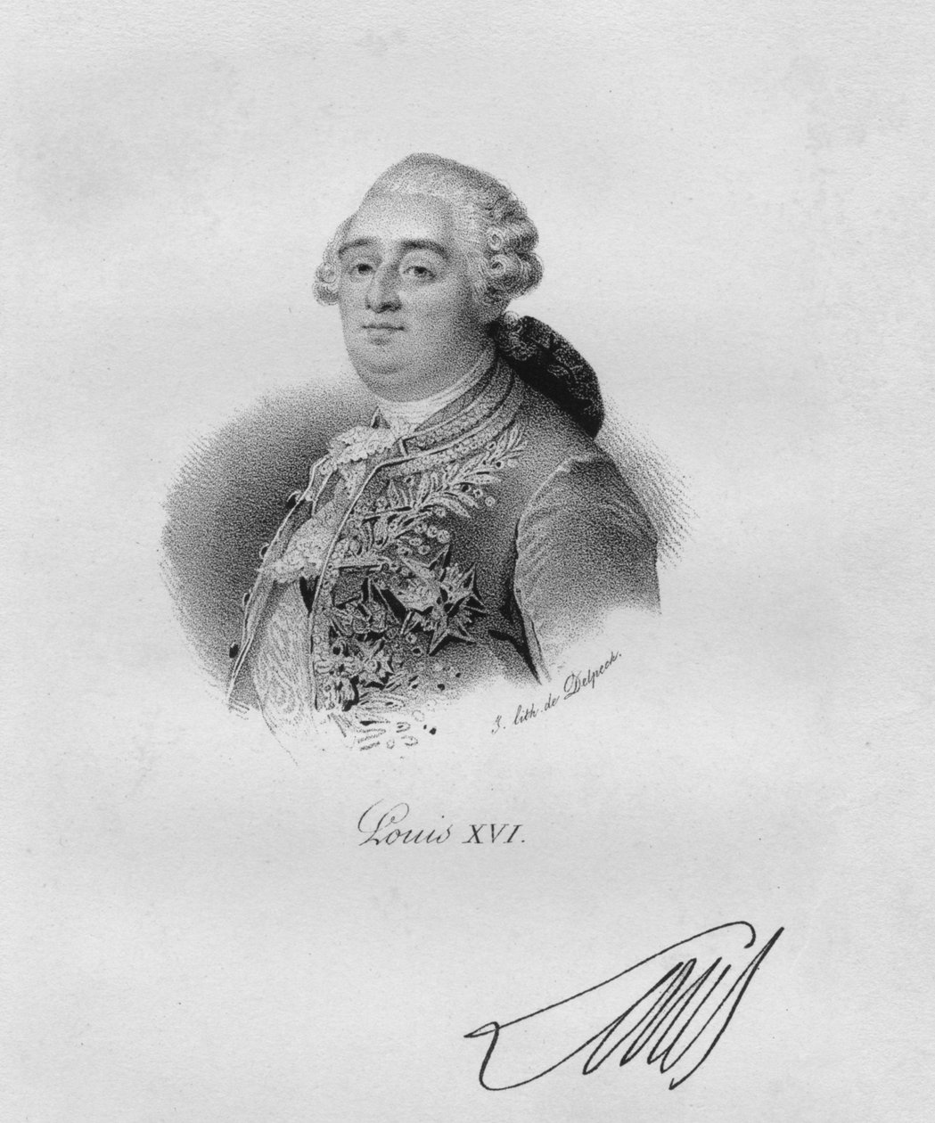 Lodewijk XVI door Delpech