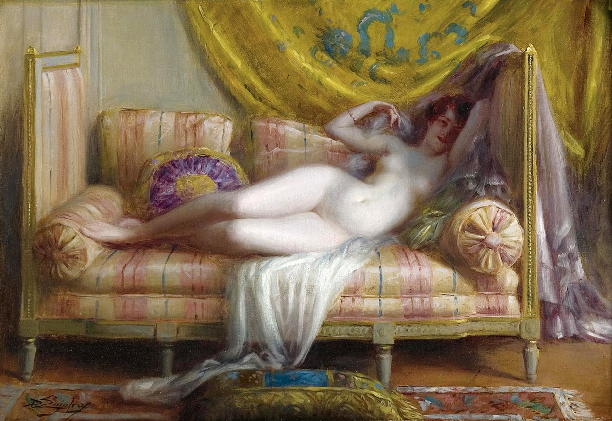 Odalisque door Delphin Enjolras