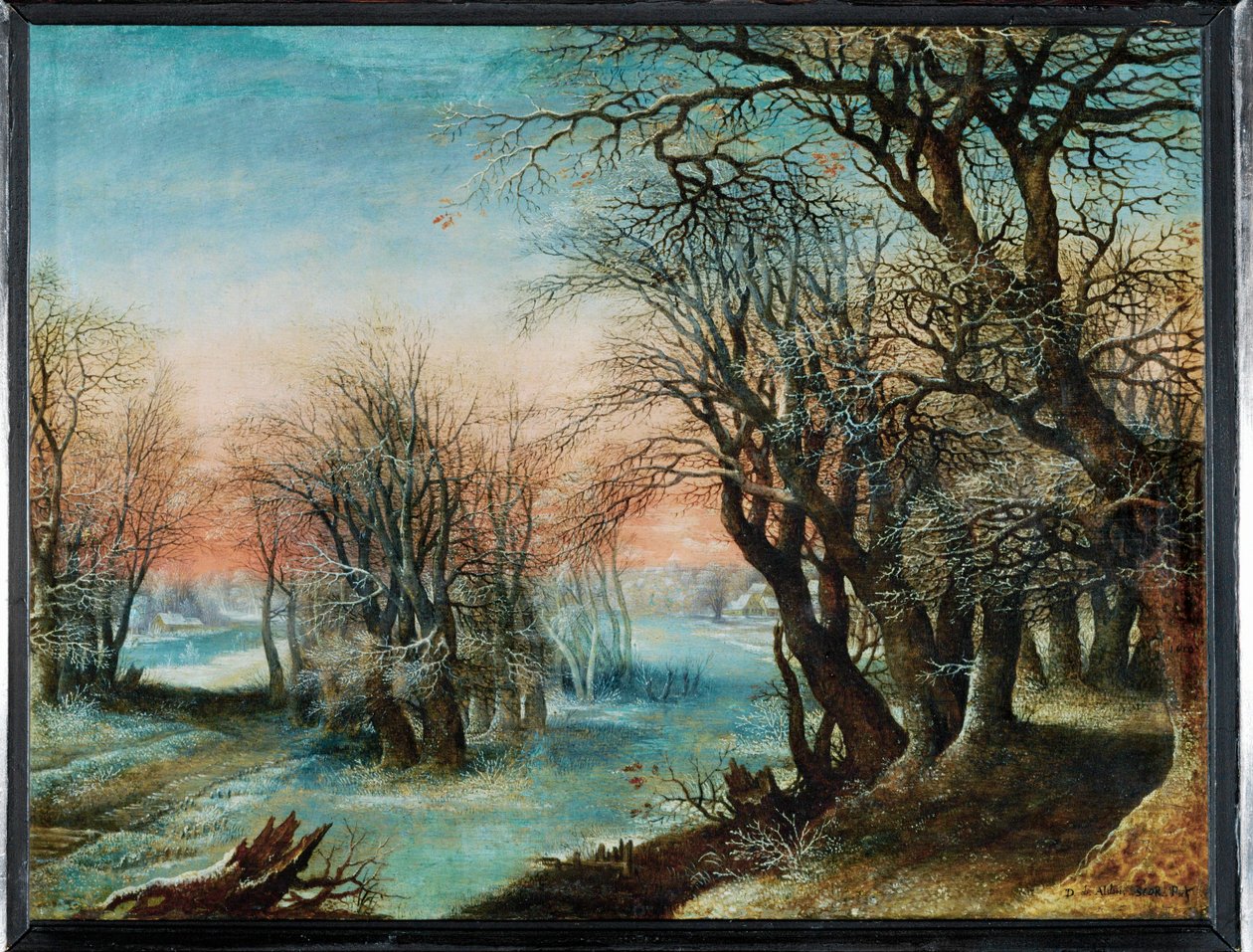 Winterlandschap ... door Denys van Alsloot