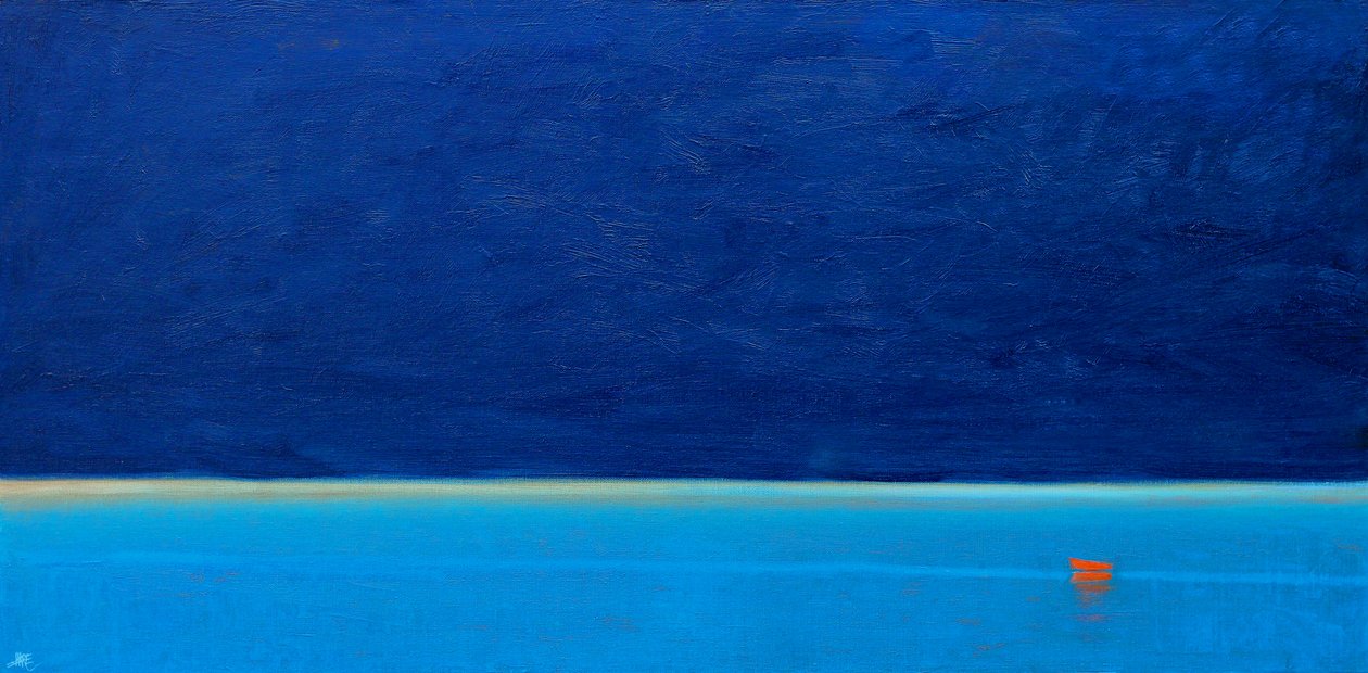 De rode boot, 2012 door Derek Hare