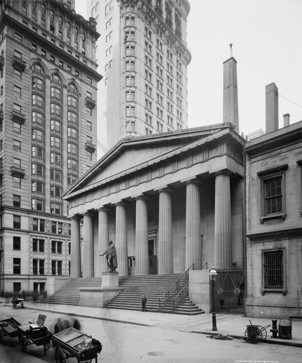 U.S. Sub Treasury, New York, N.Y., ca. 1905 door Detroit Publishing Co.
