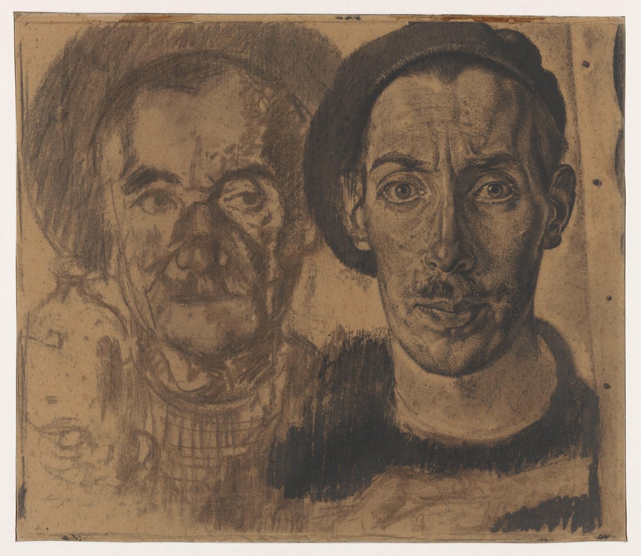 Portret van Libbe en Dick Ket door Dick Ket