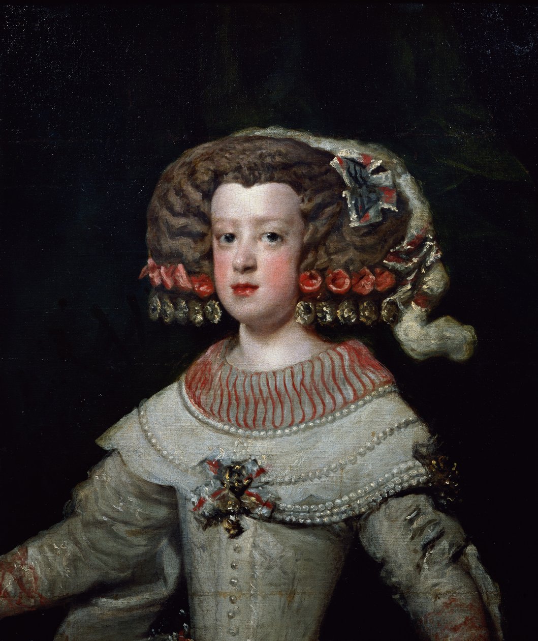 Portret van de Infanta Maria Teresa (1638-83) toekomstige Koningin Marie-Therese van Frankrijk door Diego Velázquez