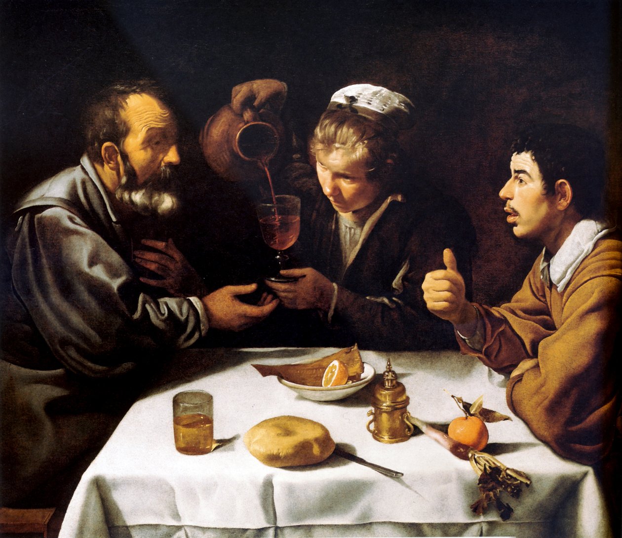 De lunch door Diego Velázquez