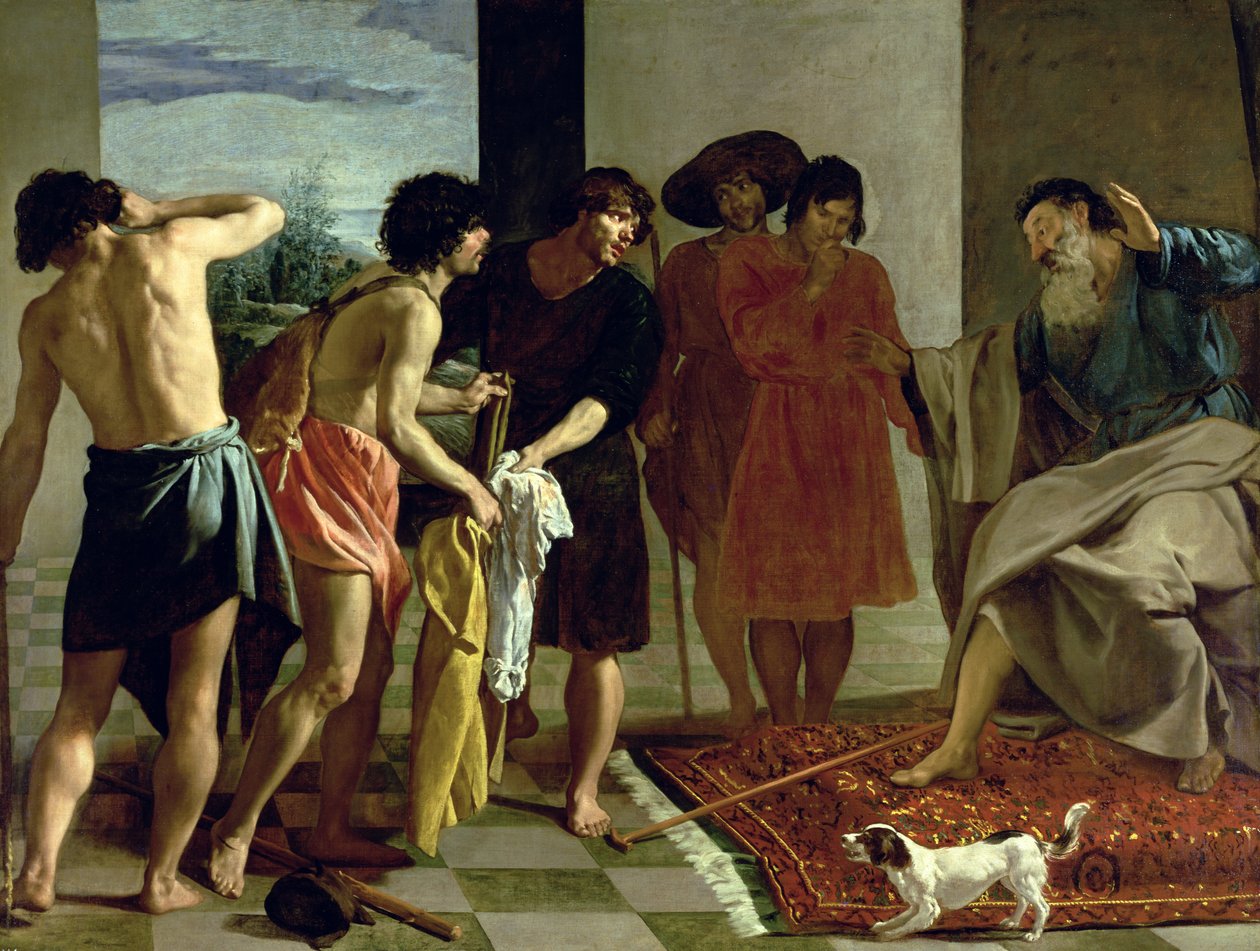 Jozefs jas, 1630 door Diego Velázquez
