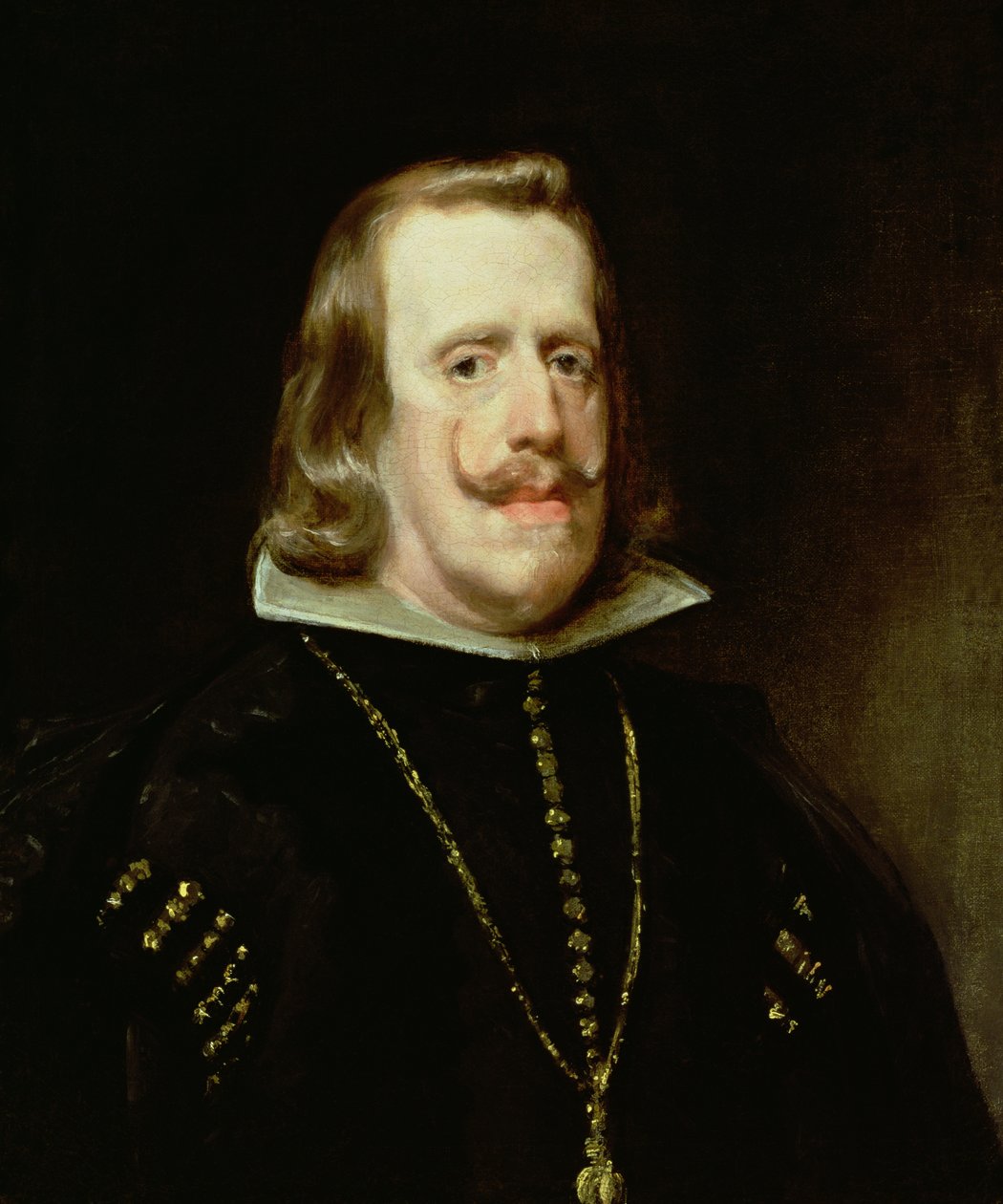 Filips IV (1605-65) van Spanje, ca. 1656 door Diego Velázquez