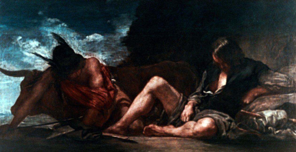 Mercurius en Argus, c1659 door Diego Velázquez
